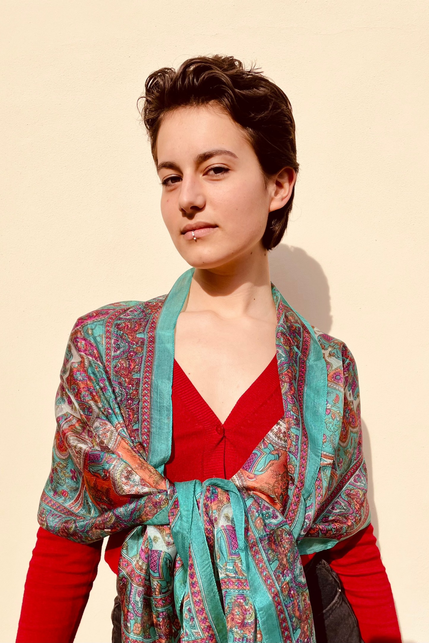 Hedvábný šátek Silk
