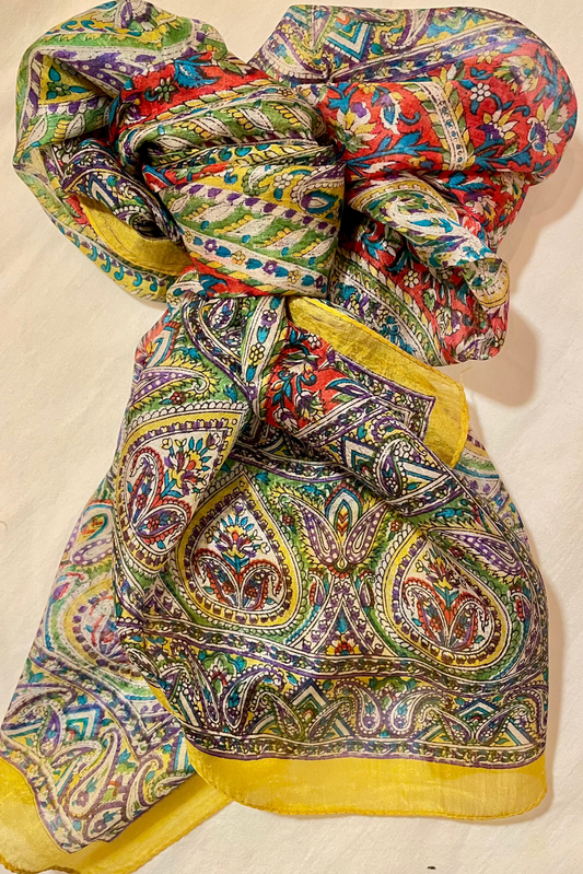 Hedvábný šátek Silk