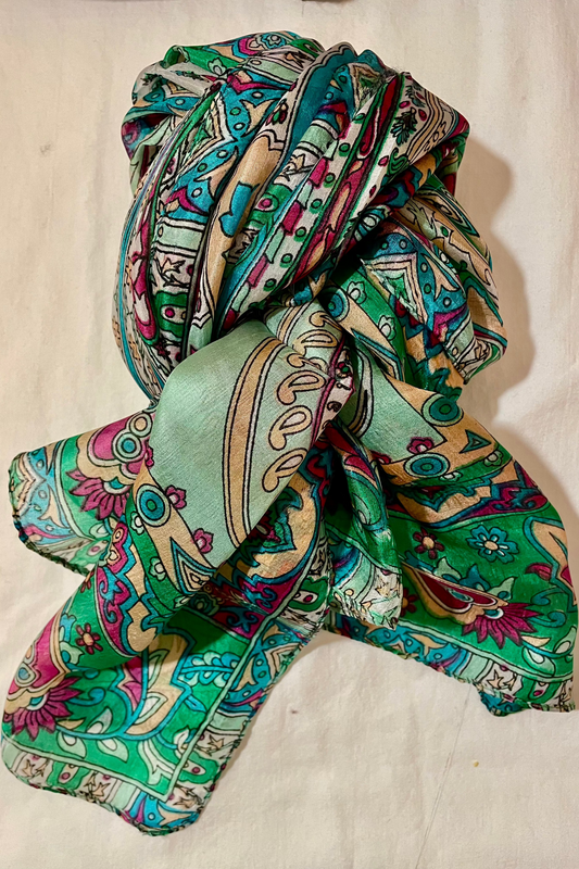 Hedvábný šátek Silk