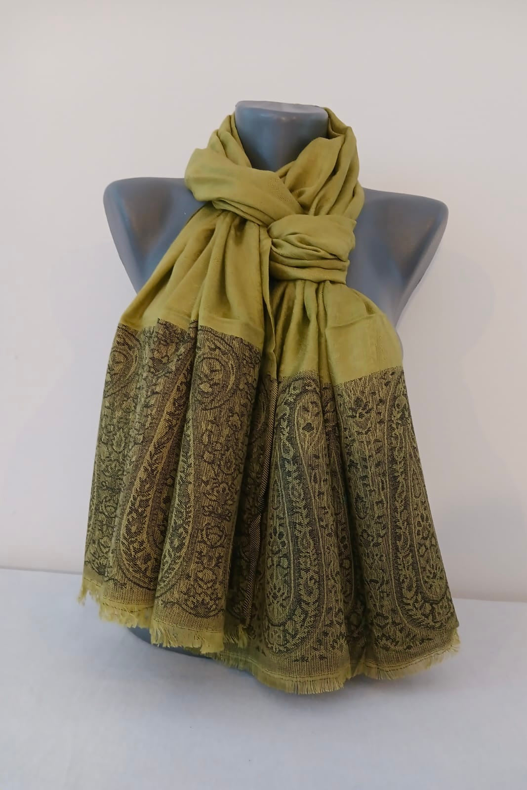 Šál Gold-green