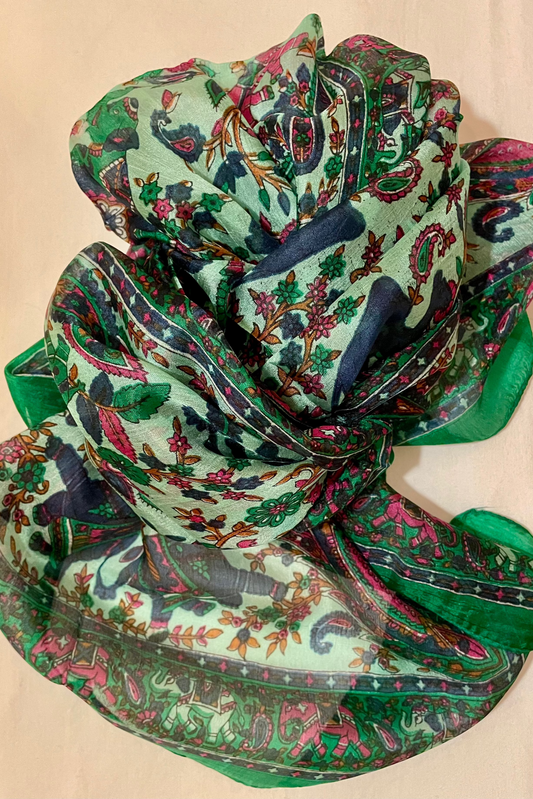 Hedvábný šátek SIlk